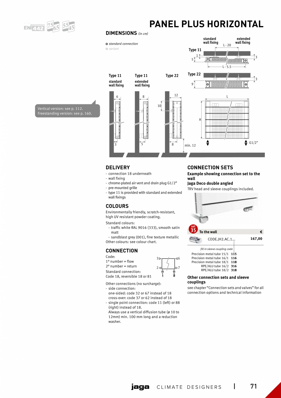 Pagina 64-Catalog general de produse 2020 JAGA CLIMA CANAL, CANAL COMPACT, MINI CANAL, CANAL PLUS, MINI Wall, ...