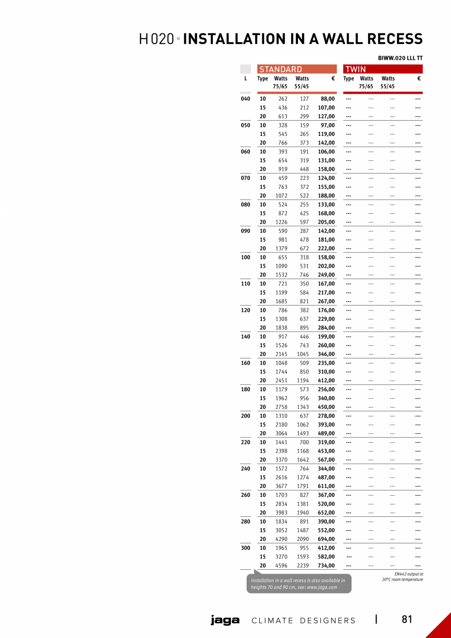 Pagina 74-Catalog general de produse 2020 JAGA CLIMA CANAL, CANAL COMPACT, MINI CANAL, CANAL PLUS, MINI Wall, ...
