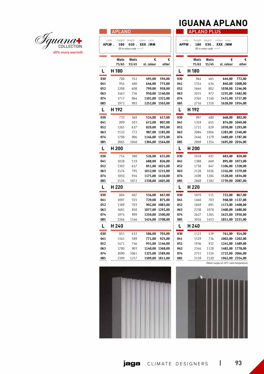 Pagina 86 - Catalog general de produse 2020 JAGA CLIMA CANAL, CANAL COMPACT, MINI CANAL, CANAL PLUS,...
