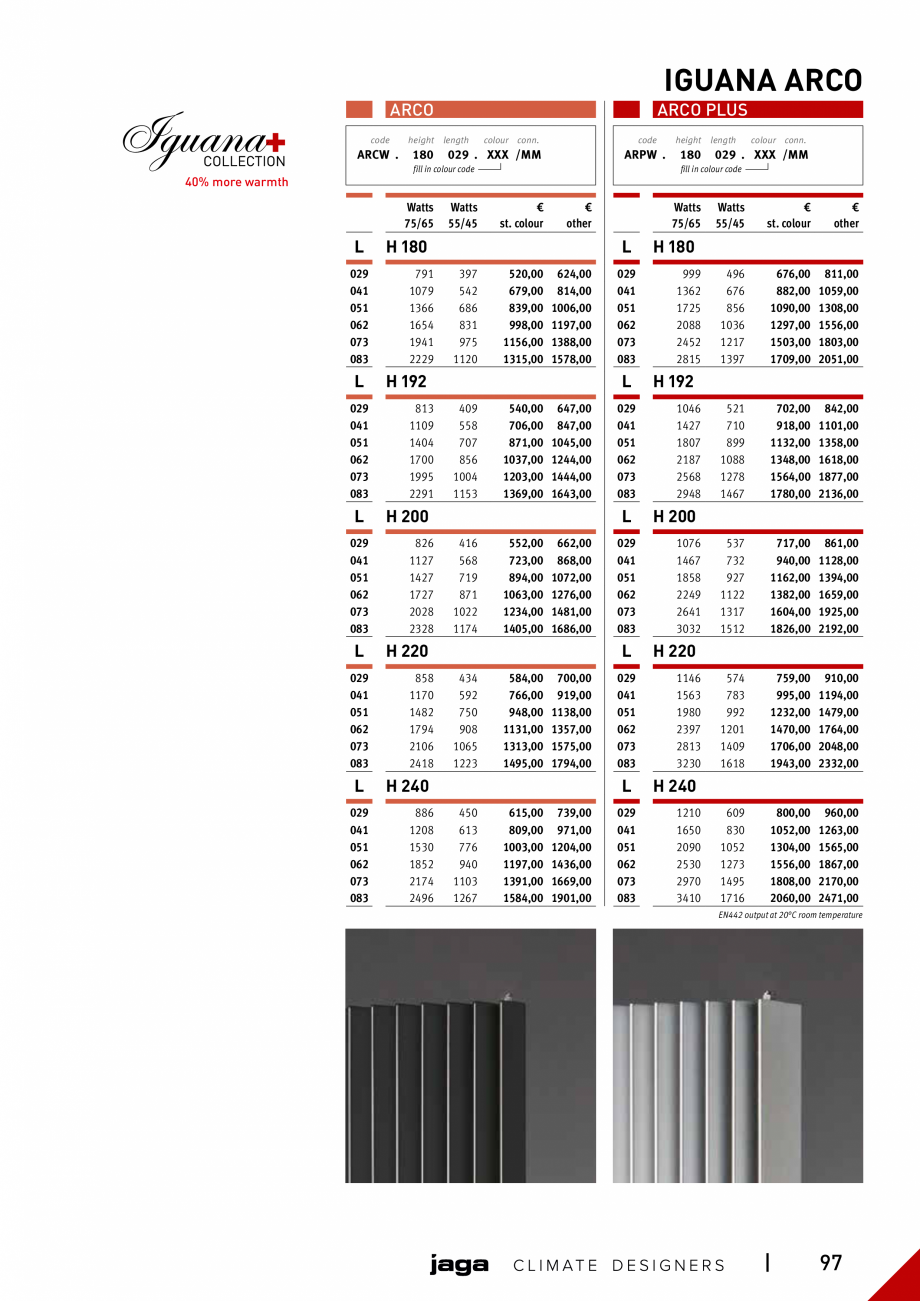 Pagina 90 - Catalog general de produse 2020 JAGA CLIMA CANAL, CANAL COMPACT, MINI CANAL, CANAL PLUS,...