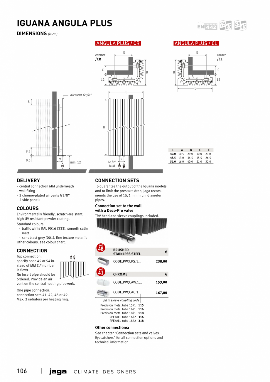 Pagina 101-Catalog general de produse 2020 JAGA CLIMA CANAL, CANAL COMPACT, MINI CANAL, CANAL PLUS, MINI Wall, ...