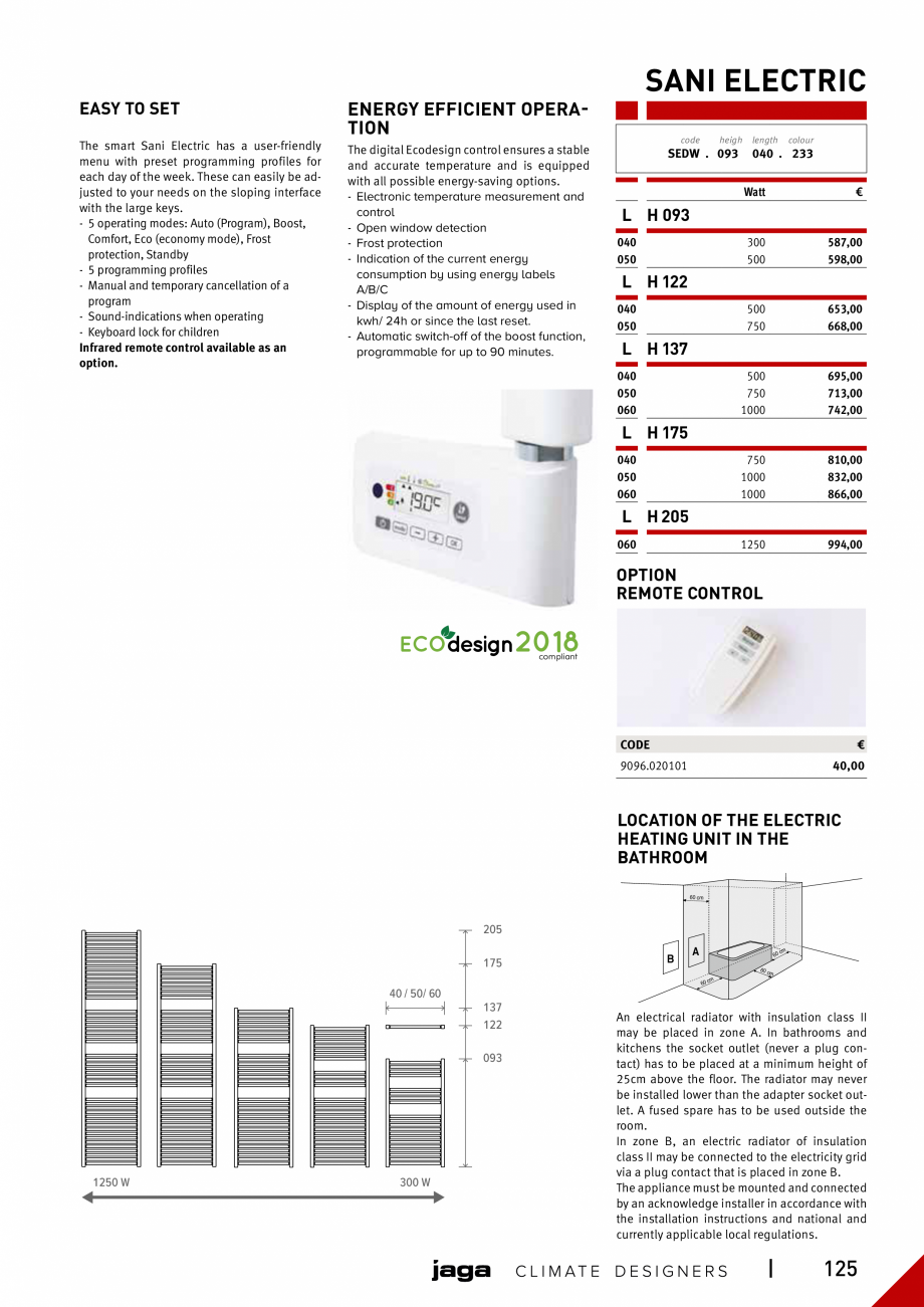 Pagina 124 - Catalog general de produse 2020 JAGA CLIMA CANAL, CANAL COMPACT, MINI CANAL, CANAL PLUS...