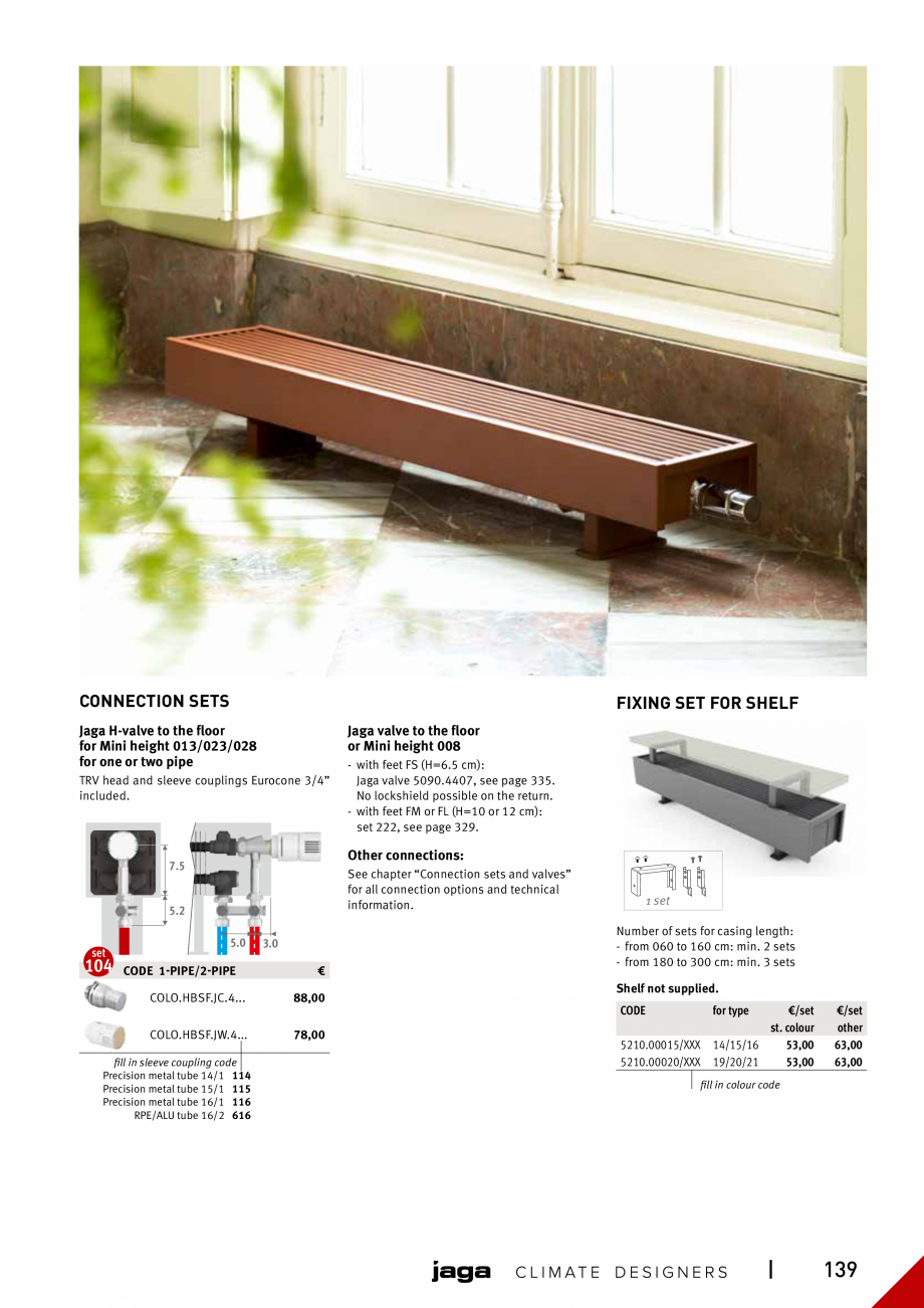 Pagina 138 - Catalog general de produse 2020 JAGA CLIMA CANAL, CANAL COMPACT, MINI CANAL, CANAL PLUS...