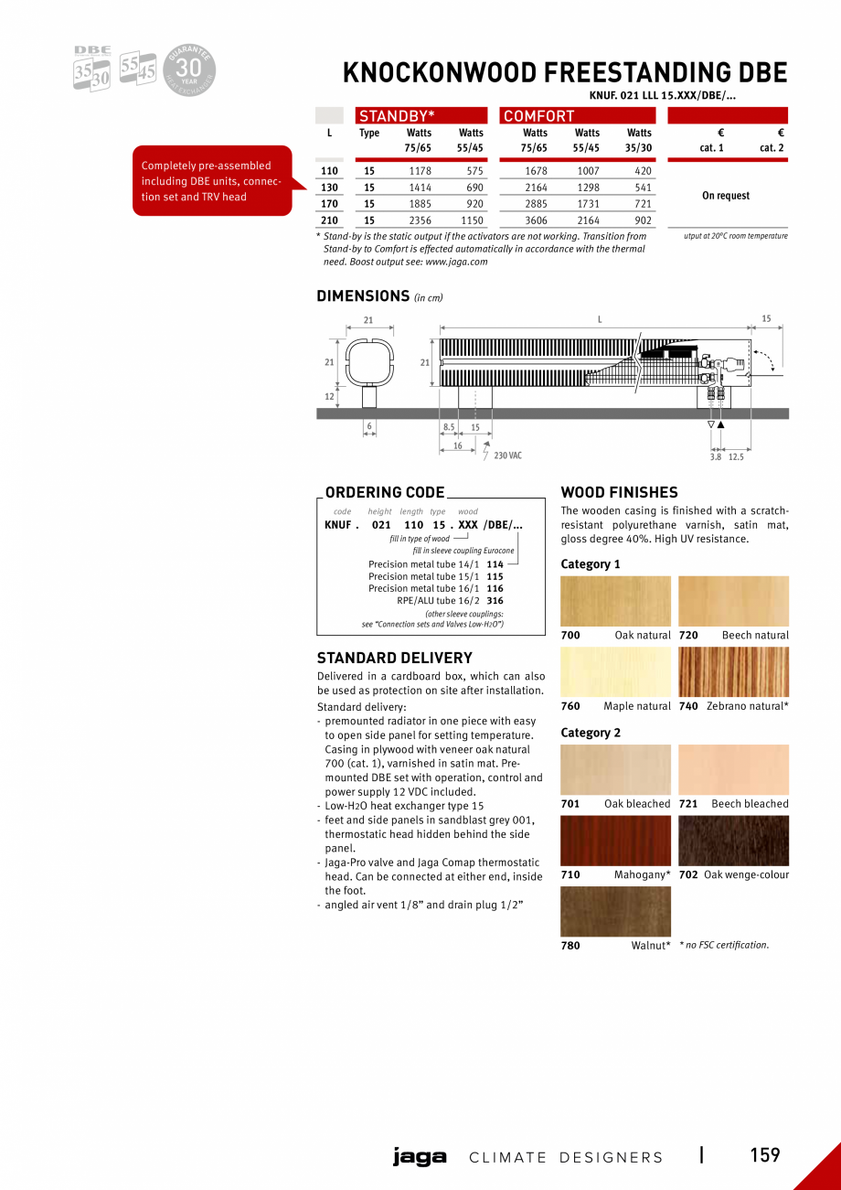 Pagina 158-Catalog general de produse 2020 JAGA CLIMA CANAL, CANAL COMPACT, MINI CANAL, CANAL PLUS, MINI Wall, ...