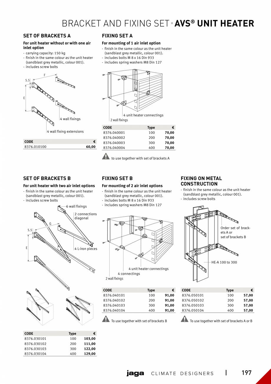 Pagina 196-Catalog general de produse 2020 JAGA CLIMA CANAL, CANAL COMPACT, MINI CANAL, CANAL PLUS, MINI Wall, ...