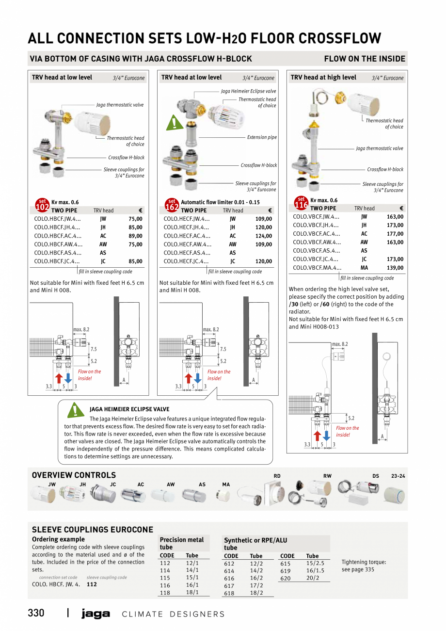 Pagina 330-Catalog general de produse 2020 JAGA CLIMA CANAL, CANAL COMPACT, MINI CANAL, CANAL PLUS, MINI Wall, ...