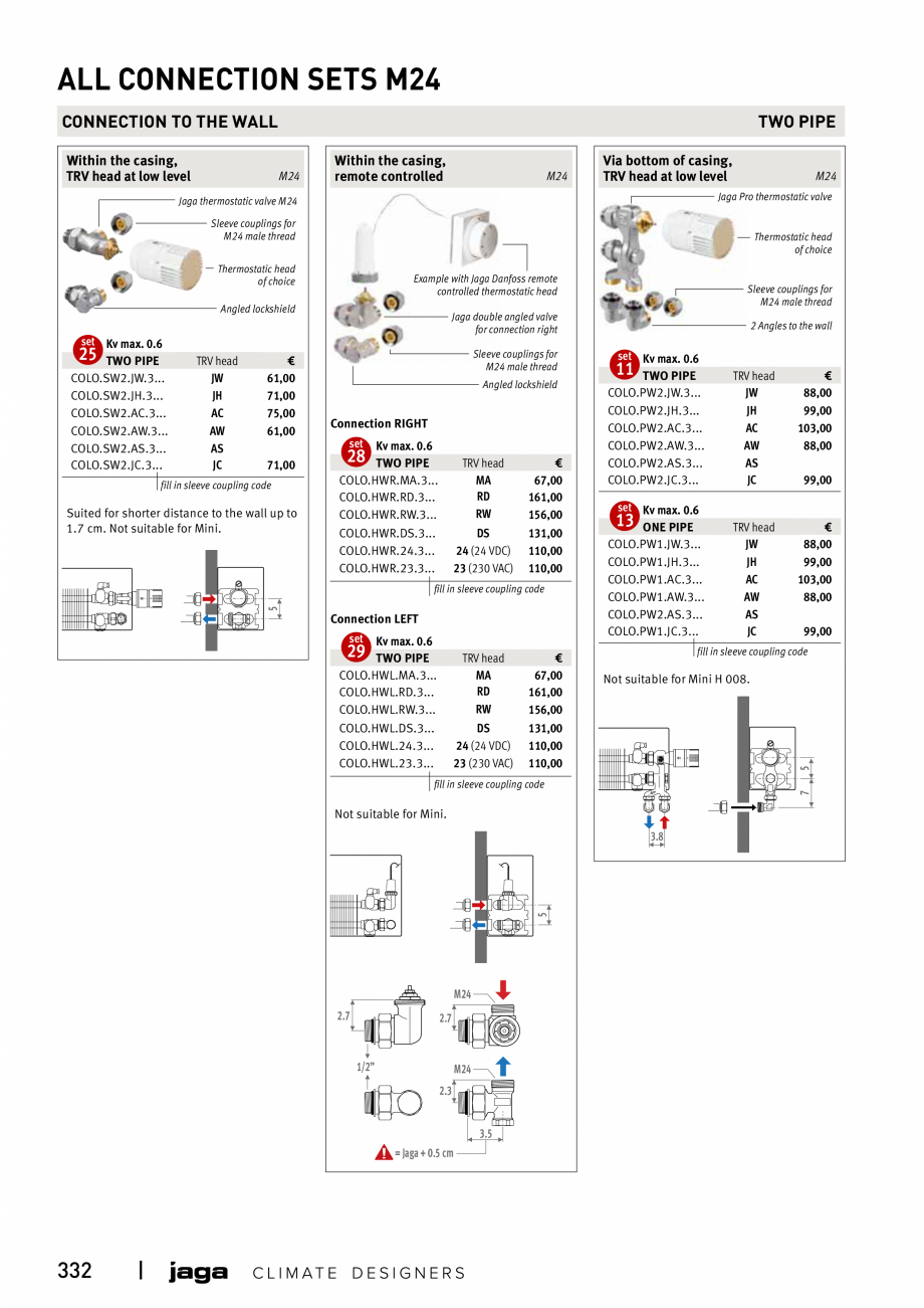 Pagina 332-Catalog general de produse 2020 JAGA CLIMA CANAL, CANAL COMPACT, MINI CANAL, CANAL PLUS, MINI Wall, ...