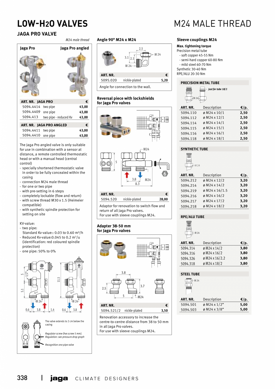 Pagina 338-Catalog general de produse 2020 JAGA CLIMA CANAL, CANAL COMPACT, MINI CANAL, CANAL PLUS, MINI Wall, ...