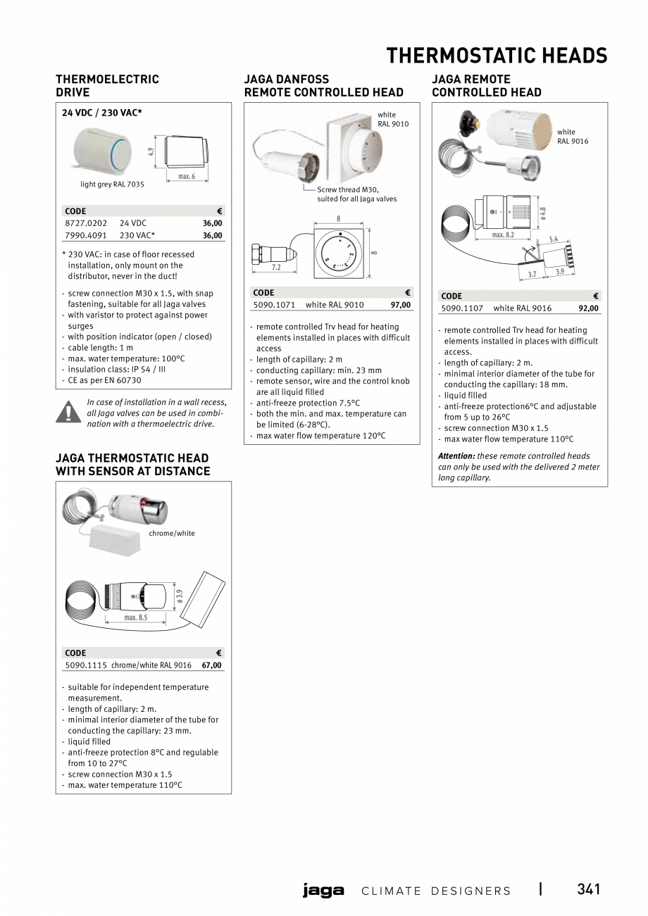 Pagina 341-Catalog general de produse 2020 JAGA CLIMA CANAL, CANAL COMPACT, MINI CANAL, CANAL PLUS, MINI Wall, ...