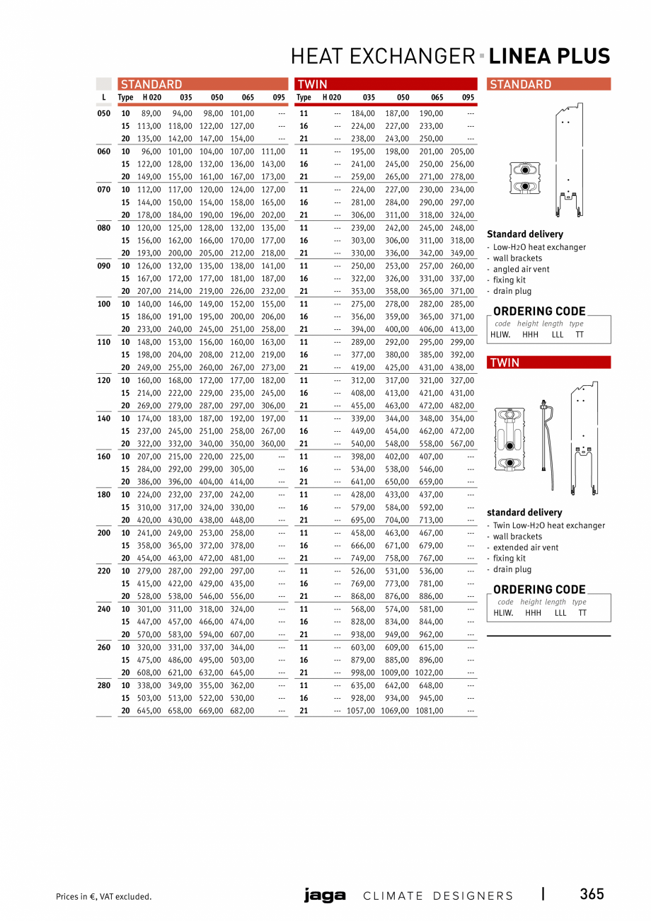 Pagina 365 - Catalog general de produse 2020 JAGA CLIMA CANAL, CANAL COMPACT, MINI CANAL, CANAL PLUS...