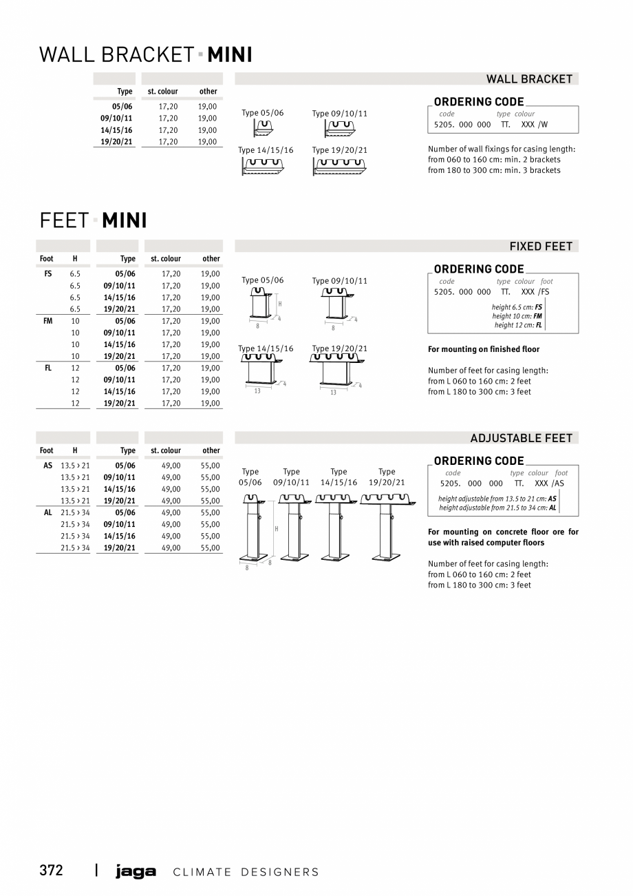 Pagina 372-Catalog general de produse 2020 JAGA CLIMA CANAL, CANAL COMPACT, MINI CANAL, CANAL PLUS, MINI Wall, ...