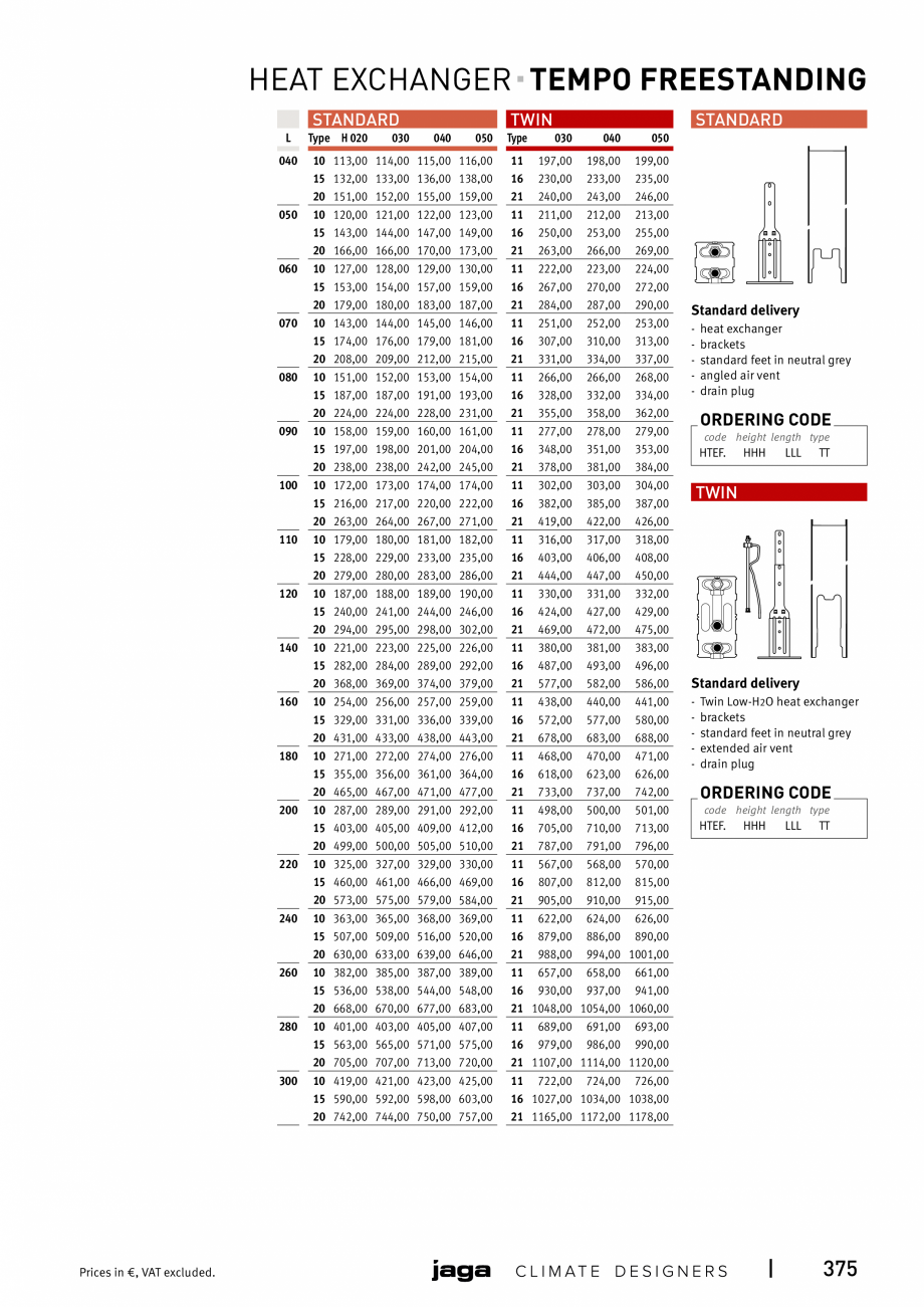 Pagina 375-Catalog general de produse 2020 JAGA CLIMA CANAL, CANAL COMPACT, MINI CANAL, CANAL PLUS, MINI Wall, ...