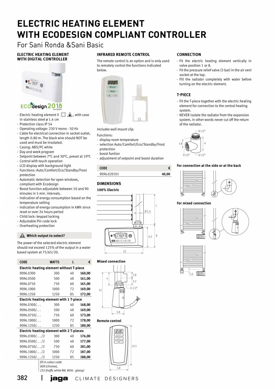 Pagina 382-Catalog general de produse 2020 JAGA CLIMA CANAL, CANAL COMPACT, MINI CANAL, CANAL PLUS, MINI Wall, ...