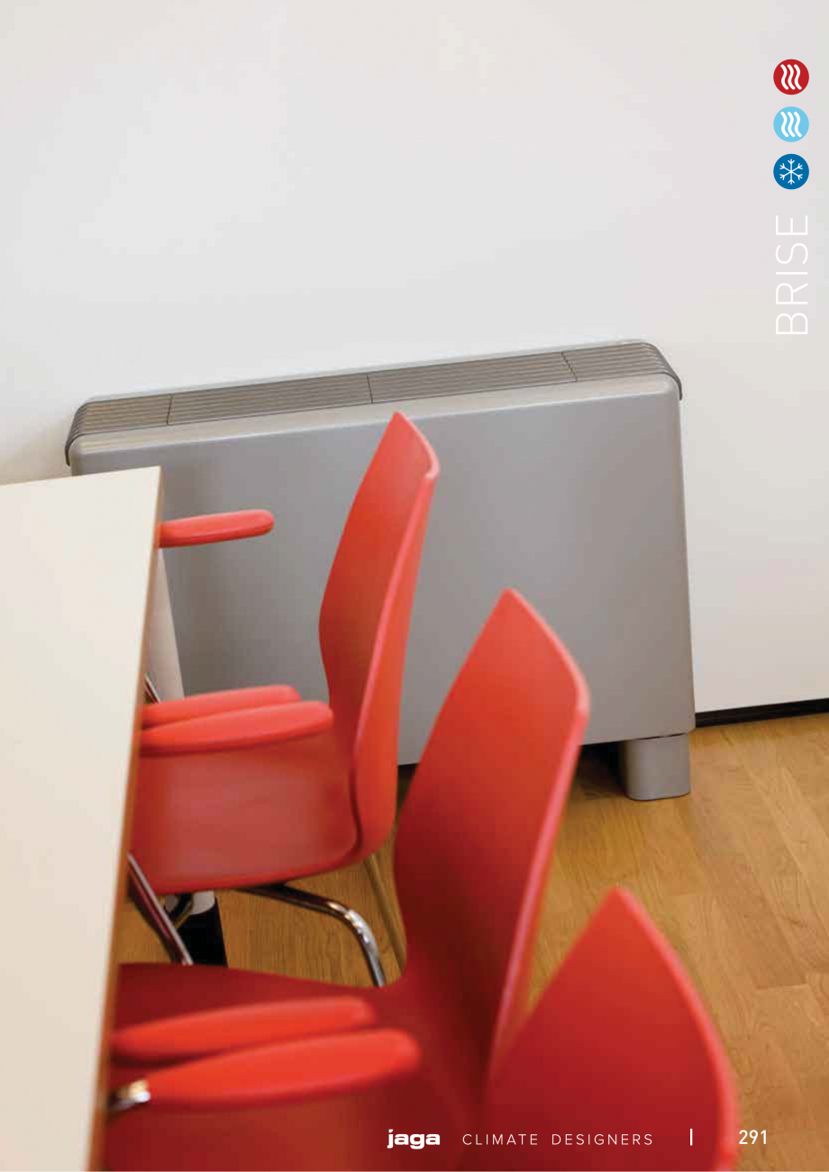 Pagina 2 - Ventiloconvector de perete-tavan - Preturi si accesorii JAGA BRISE Fisa tehnica Engleza 
...