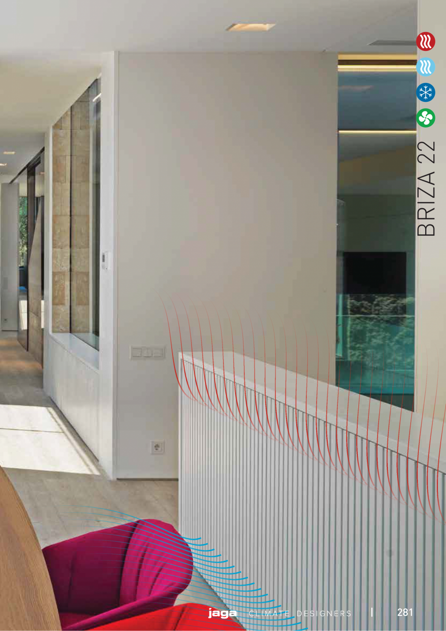 Pagina 2-Ventiloconvector de perete-tavan - Preturi si accesorii JAGA BRIZA 22 Fisa tehnica Engleza home...