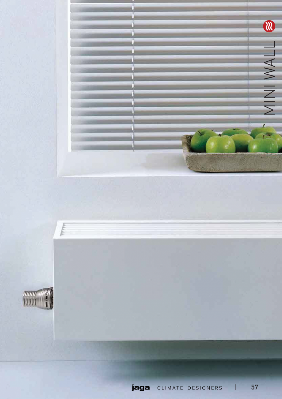 Pagina 2-Calorifere de plinta - Preturi si accesorii JAGA MINI Wall Fisa tehnica Engleza G CODE
code

13

13
...