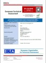 Geam cu vid - certificare ETA 200048