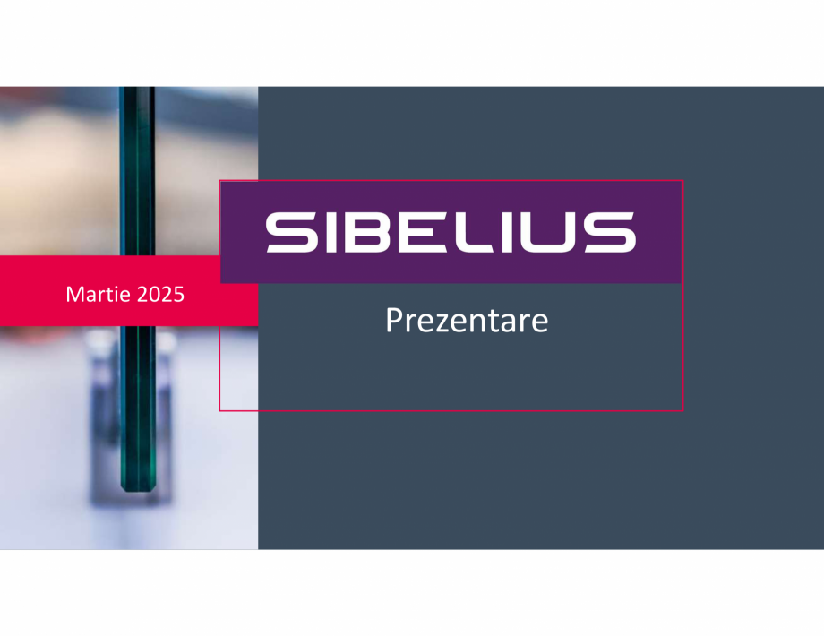 Pagina 1-Prezentare geam cu vid SIBELIUS Catalog, brosura Romana Martie 2025

Prezentare

GEAM CU VID
...