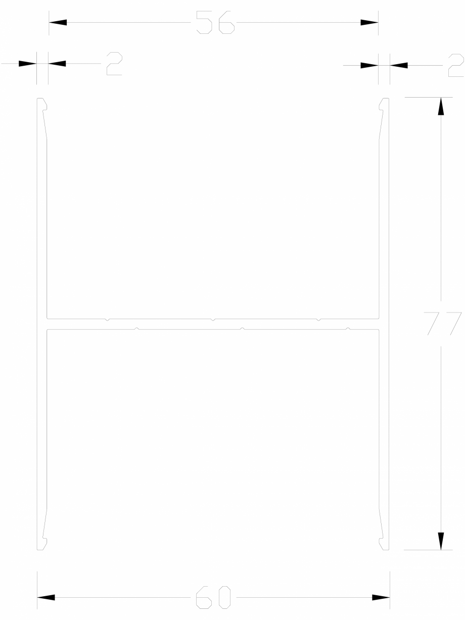 Pagina 1-CAD-DWG Profil HV 60 LINIT Detaliu de produs 