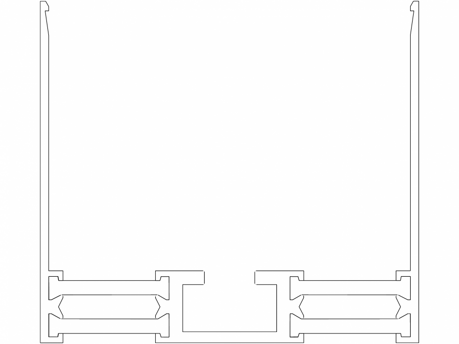 Pagina 1-CAD-DWG Profil HSP-83W LINIT Detaliu de produs 