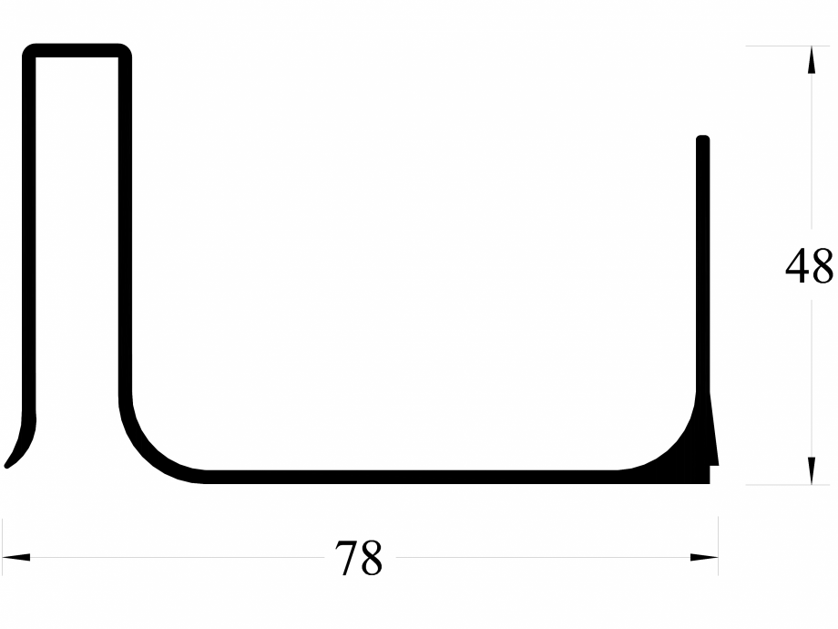 Pagina 1-CAD-DWG Profil OS 1-83 LINIT Detaliu de produs 