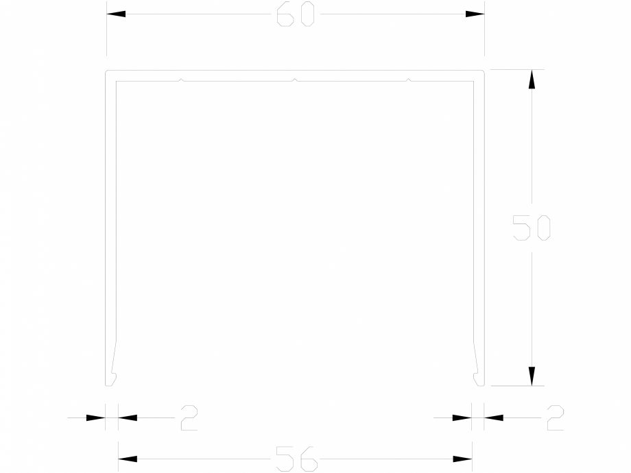 Pagina 1-CAD-DWG Profil OSP 60 LINIT Detaliu de produs 
