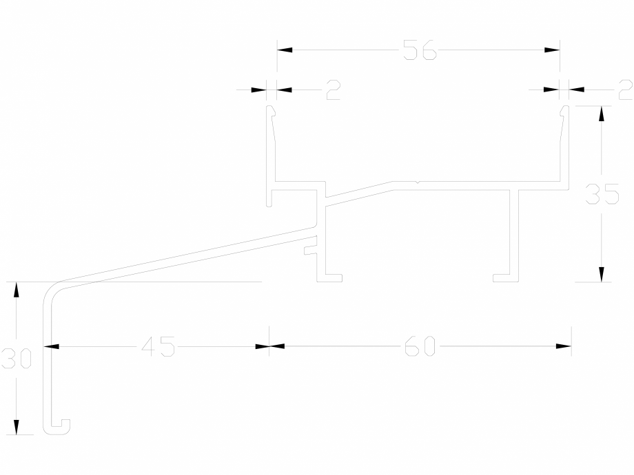 Pagina 1-CAD-DWG Profil UPR60 50 LINIT Detaliu de produs 