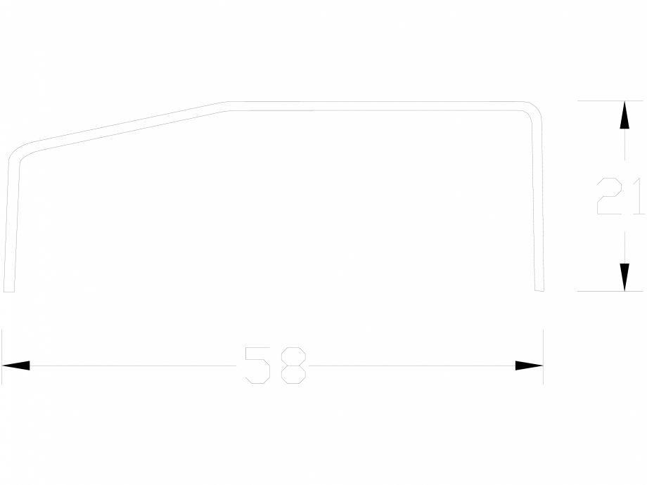 Pagina 1 - CAD-DWG Profil UPR83 0E LINIT Detaliu de produs 