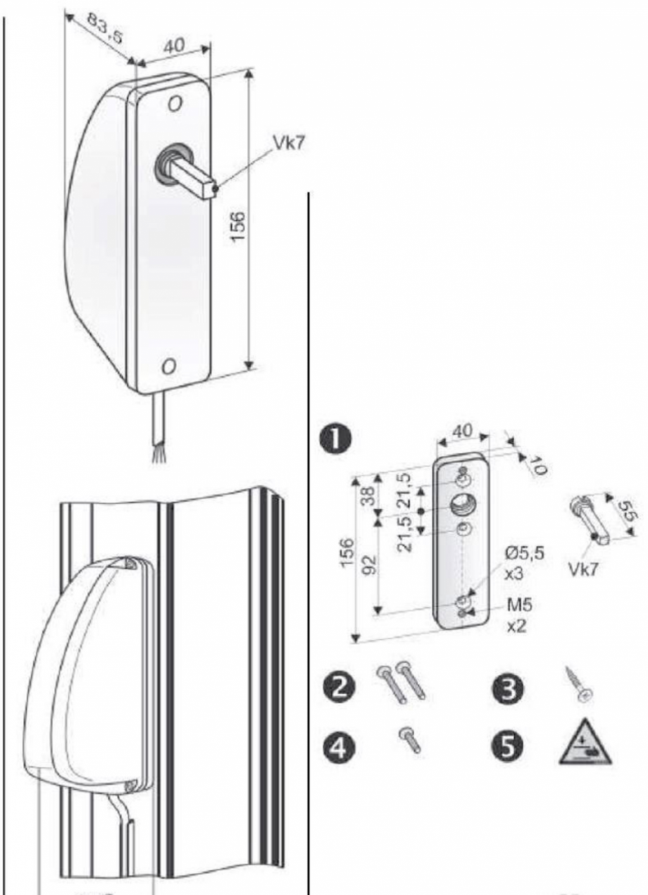 Pagina 1-Sistem inlocuire maner actionare ferestre UNILUX OFV Fisa tehnica Engleza 