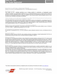 Banda adeziva reflectorizanta continua pentru suprafete flexibile