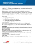Instructiuni de aplicare pentru banda adeziva reflectorizanta continua pentru suprafete flexibile ALGERNON - ORALITE VC 104+