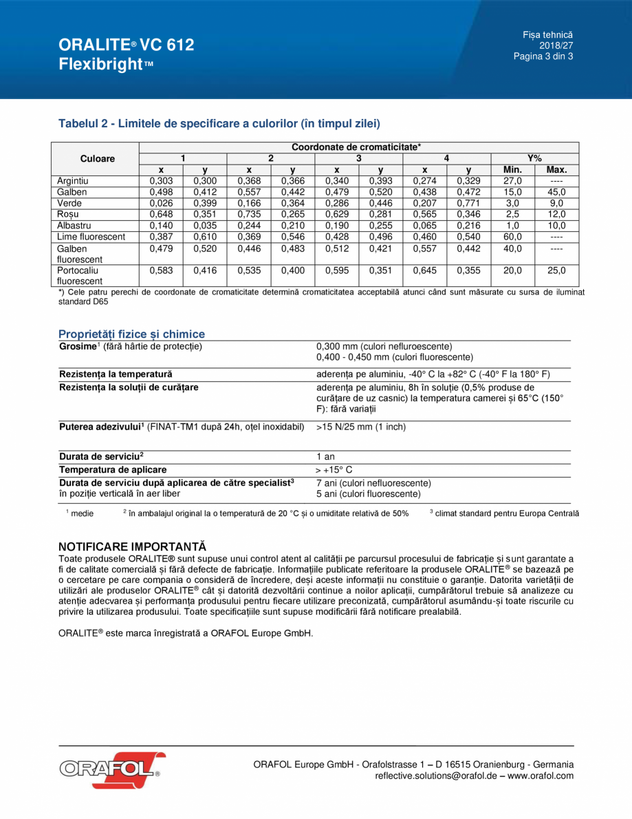 Pagina 3-Folie adeziva reflectorizanta pentru aplicarea pe vehiculele pentru servicii de urgenta ALGERNON...
