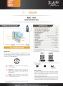 Folie de protectie solara 75%, cu efect de oglinda, pentru interior