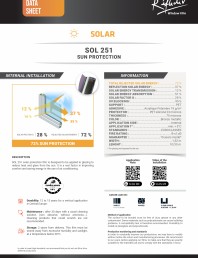 Folie bronz metalizat pentru interior