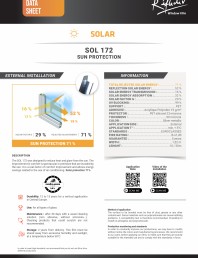 Folie protectie solara 71%, pentru exterior