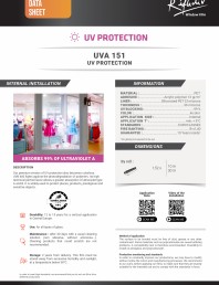 Folie protectie UV pentru vitrine