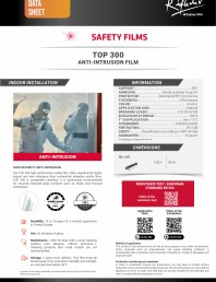 Folie de securizare si antiefractie, pentru interior