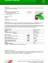 Banda dublu adeziva transparenta pe suport din spuma acrilica