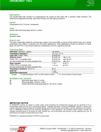 Banda dublu adeziva din polipropilena