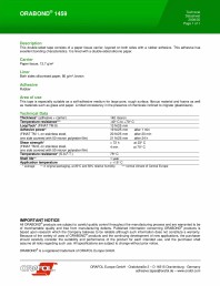 Banda dublu adeziva pe suport de hartie