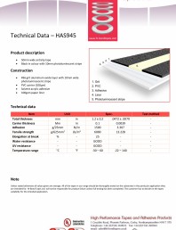 Banda antiderapanta cu insertie fotoluminescenta
