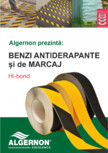 Banda adeziva, antiderapanta, pentru delimitare ALGERNON - Hi-Bond HAS 930