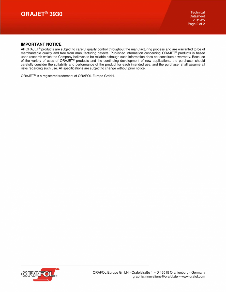 Pagina 2-Folie cast adeziva fotoluminiscenta ALGERNON ORAJET 3930 Fisa tehnica Romana 10-1:2009)

750 min (0,...