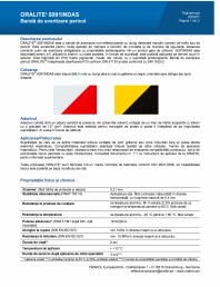 Banda antialunecare si delimitare pentru podele