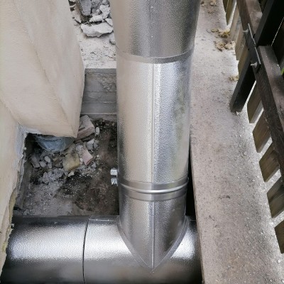 MAL-PRODUCT Cosuri de fum Mal Product - Cosuri de fum aluminiu-inox pentru cazane microcentrale boilere şeminee