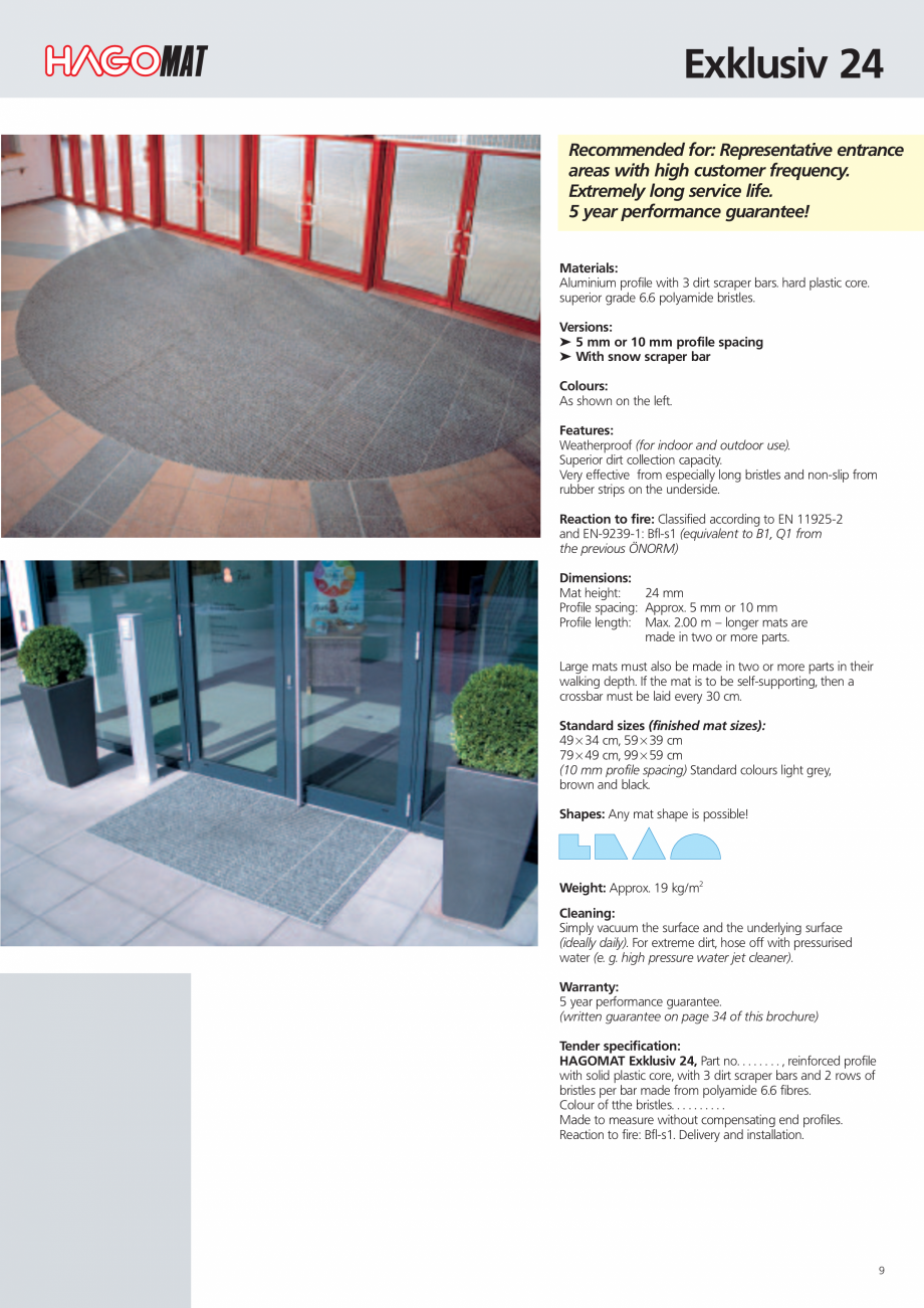 Pagina 9-Catalog Hagomat 16-EN HAGOMAT EXKLUSIV, NOVA, COMBICLEAN, COMBICLEAN BRUSH, COMBISTRIP, COMBISTRIP...