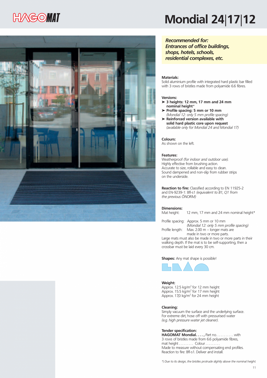 Pagina 11 - Catalog Hagomat 16-EN HAGOMAT EXKLUSIV, NOVA, COMBICLEAN, COMBICLEAN BRUSH, COMBISTRIP, ...