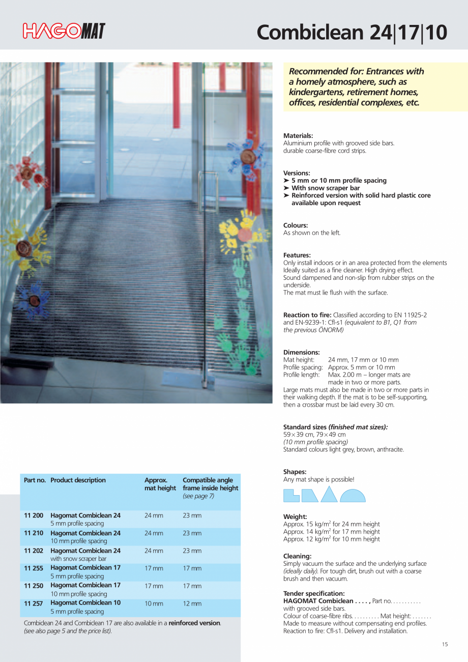 Pagina 15-Catalog Hagomat 16-EN HAGOMAT EXKLUSIV, NOVA, COMBICLEAN, COMBICLEAN BRUSH, COMBISTRIP, COMBISTRIP...