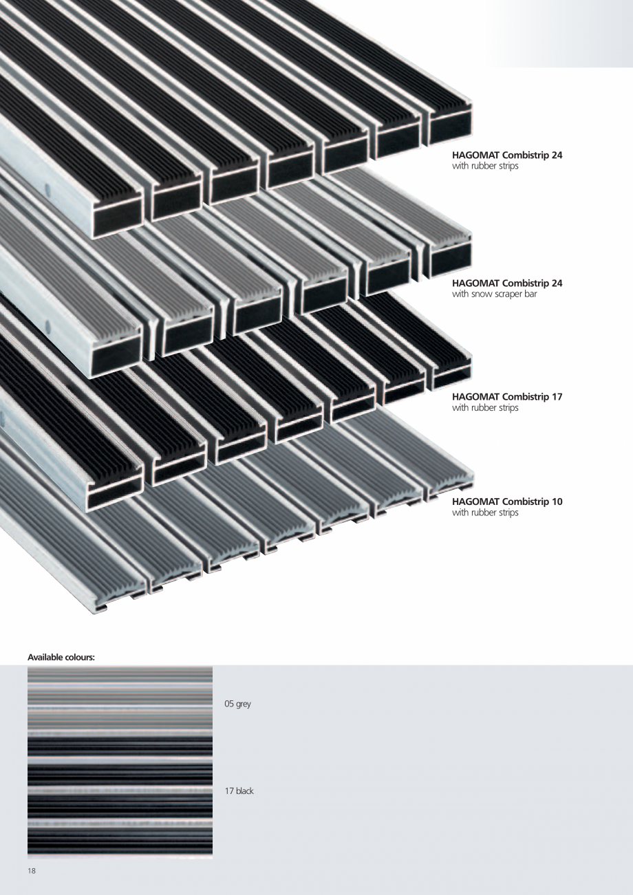 Pagina 18-Catalog Hagomat 16-EN HAGOMAT EXKLUSIV, NOVA, COMBICLEAN, COMBICLEAN BRUSH, COMBISTRIP, COMBISTRIP...