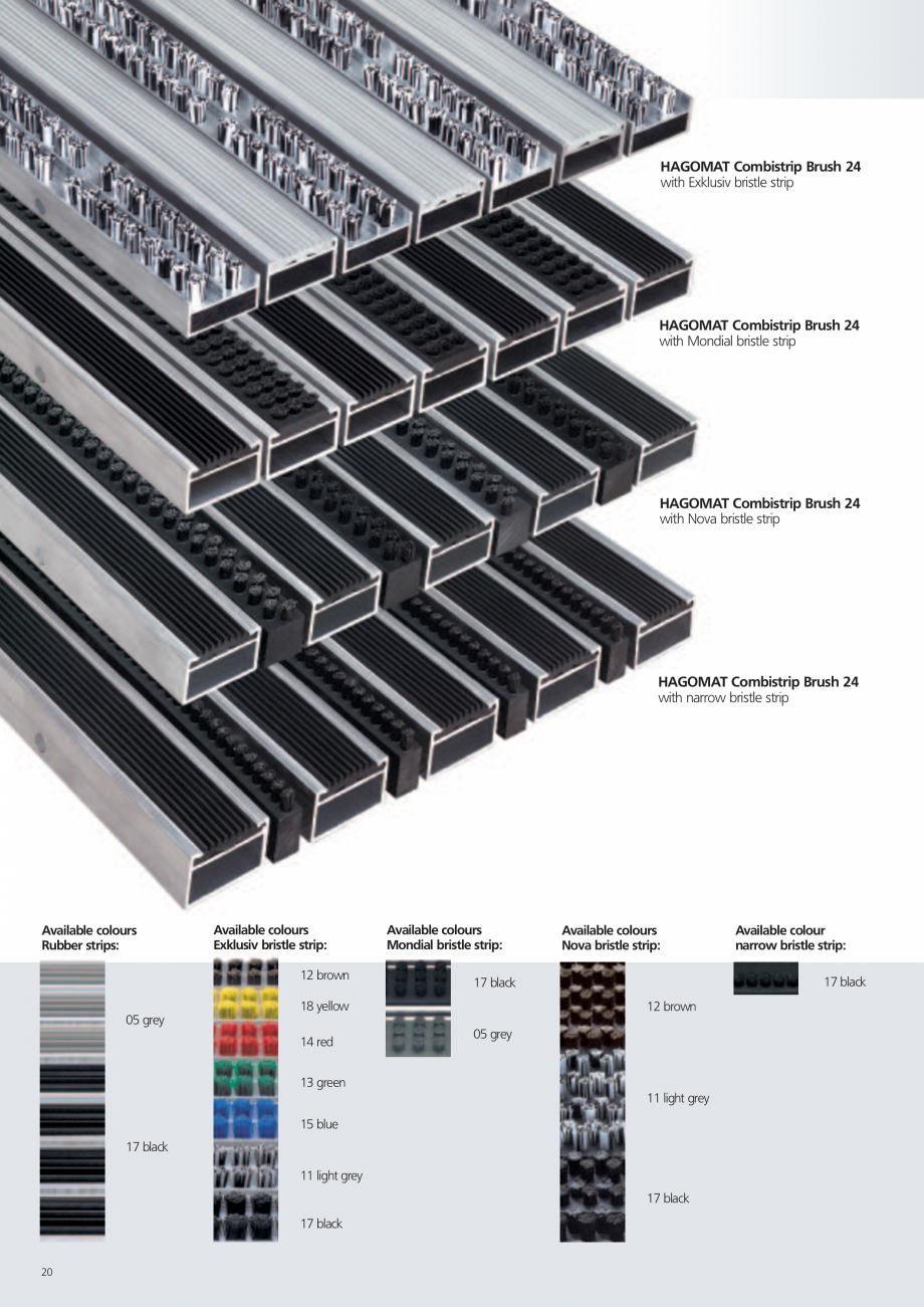 Pagina 20-Catalog Hagomat 16-EN HAGOMAT EXKLUSIV, NOVA, COMBICLEAN, COMBICLEAN BRUSH, COMBISTRIP, COMBISTRIP...